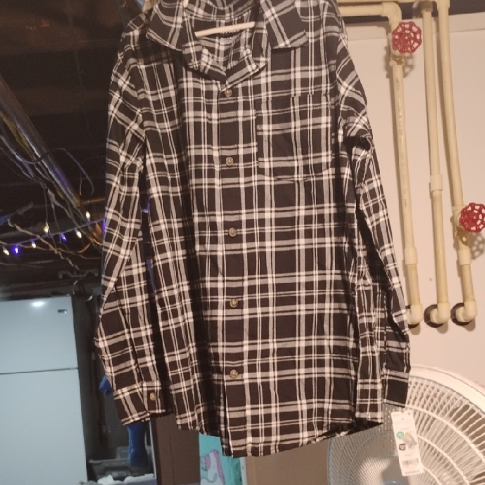 NWT Carters Plaid Shirt
